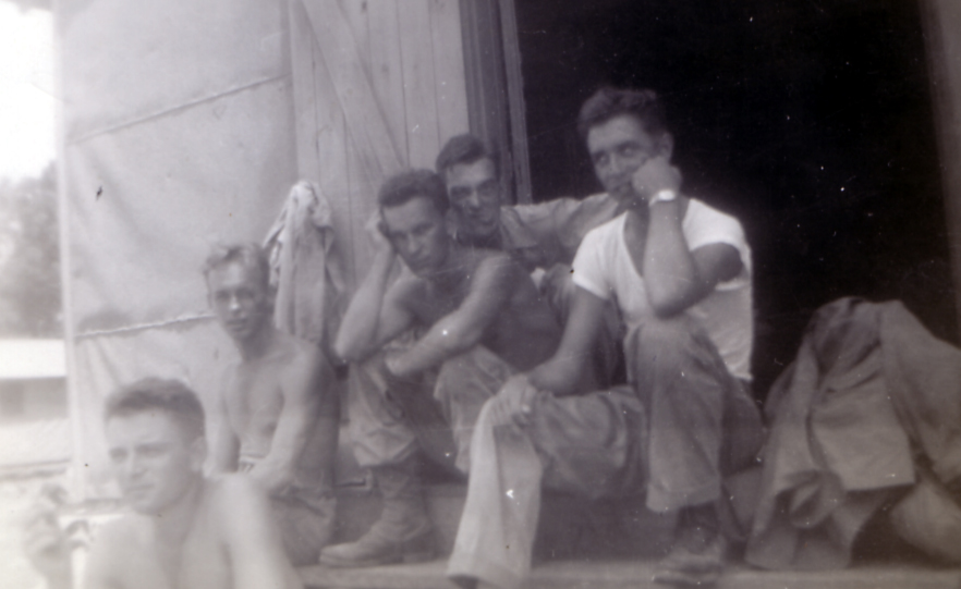 CCC camp 1930's, Carl Nygard 2nd row left. The CCC camps provided work, hope and future careers for many young men during the Great Depression.&nbsp;